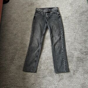 Stylish Gray Denim Jeans